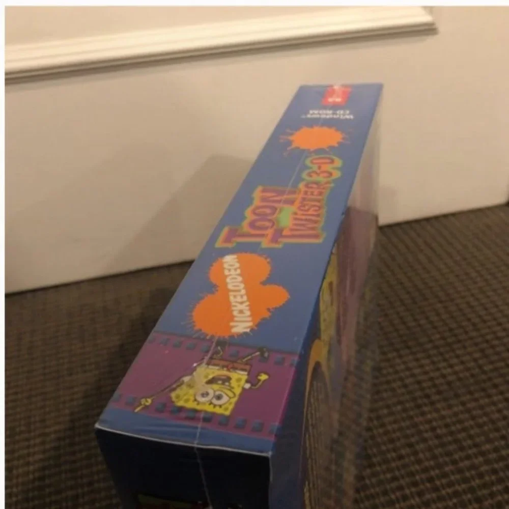 NICKELODEON TOON TWISTER 3D. NEW IN BOX. NEVER OPENED & ORIGINAL PLASTIC